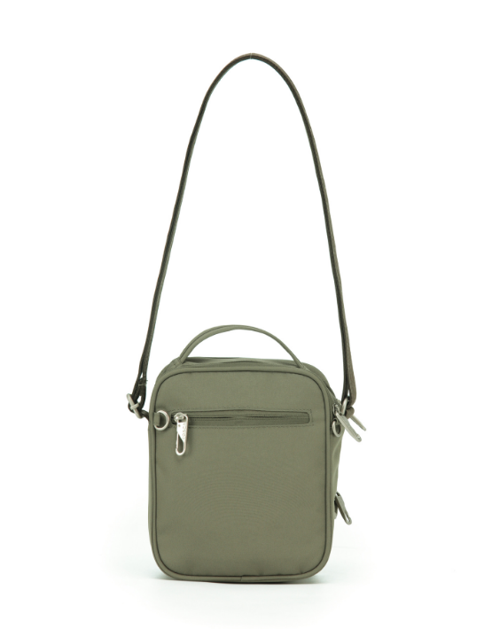 TOSCA TCA984 Anti-Theft Crossbody Bag Khaki - Secure & Stylish for Travel, Commuting & Daily Use