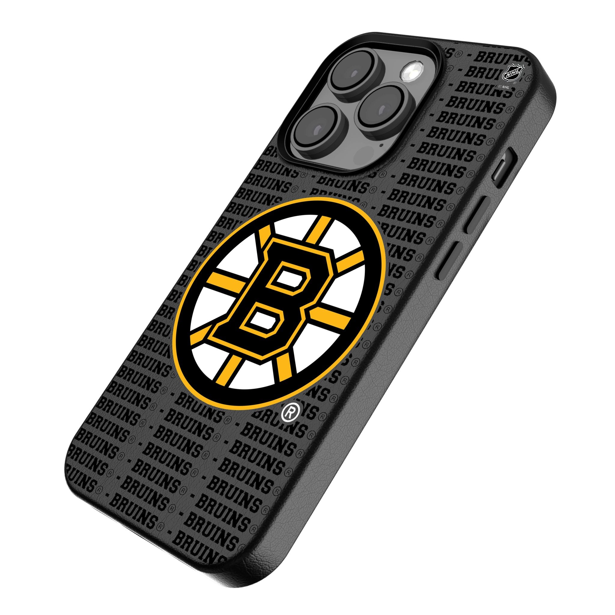 Boston Bruins MagSafe Compatible iPhone Case for iPhone 14/13/12/11 - Durable Protective Cover with Team Logo - Perfect for Hockey Fans & Game Day Support