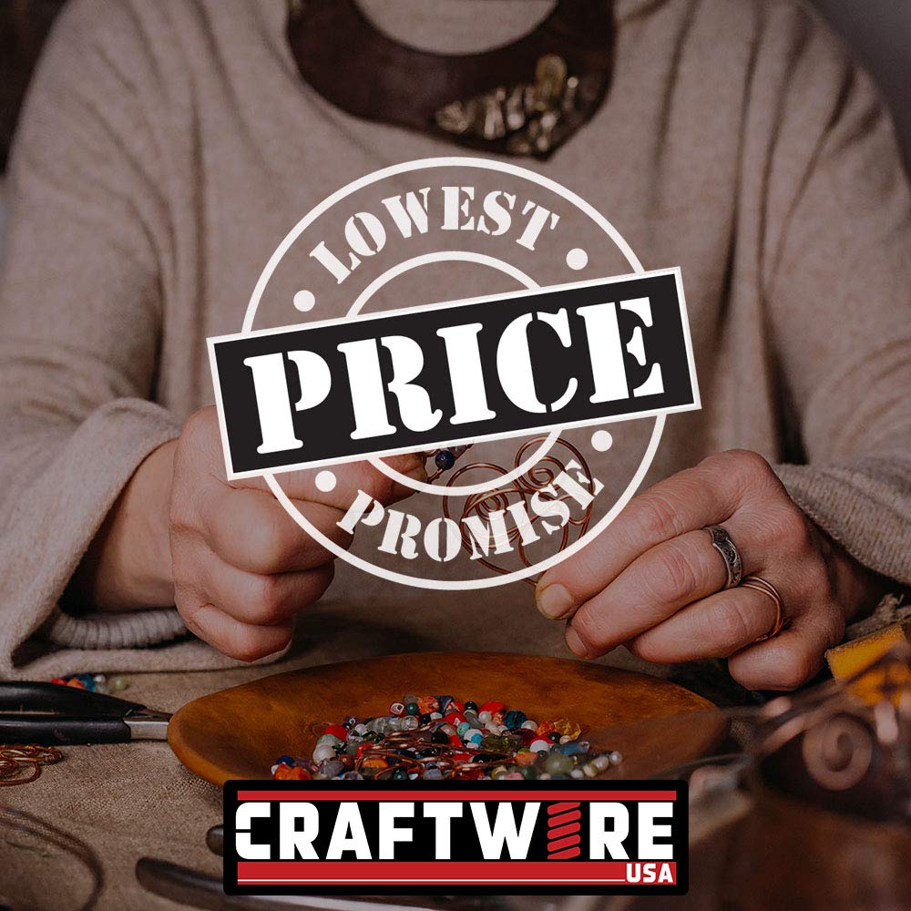 Premium Solid Bare Copper Wire - Round, Bright, Dead Soft (12 Gauge, 25 Feet) - Choose 10-30 Gauge for Electrical Projects, Jewelry Making & DIY Crafts