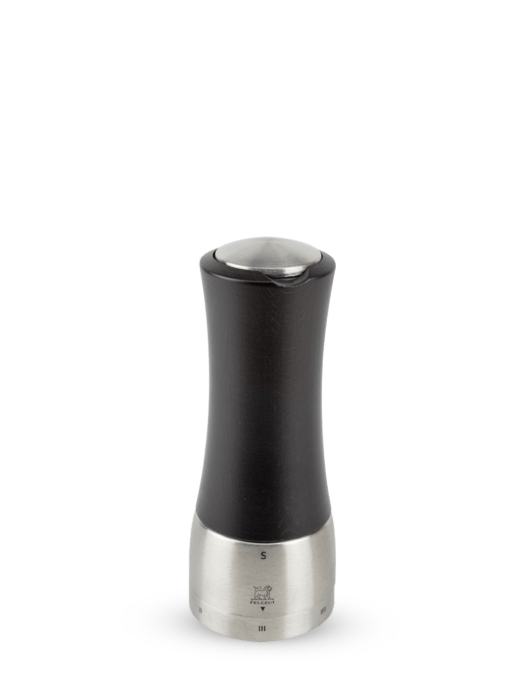 Peugeot Madras Pepper Mill - Premium Stainless Steel & Wood Grinder, Adjustable Coarseness for Freshly Ground Spices - Perfect for Kitchen, Dining Table & Gourmet Cooking