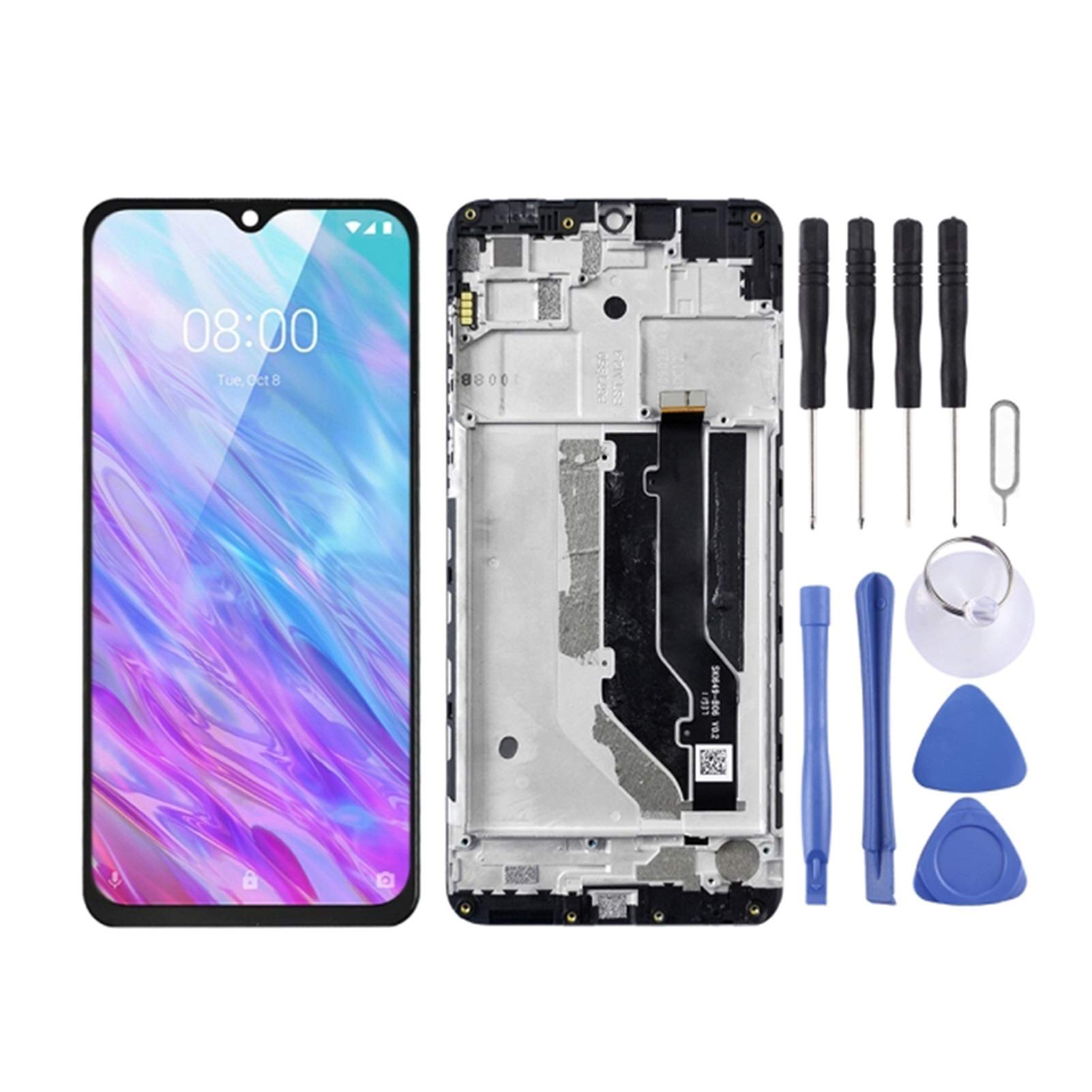 ZTE Blade 20 Smart/V1050 LCD Touch Screen Digitizer Full Assembly with Frame - Replacement Display Kit & Repair Tools | Perfect for Screen Repair, DIY Fixes, and Mobile Phone Maintenance