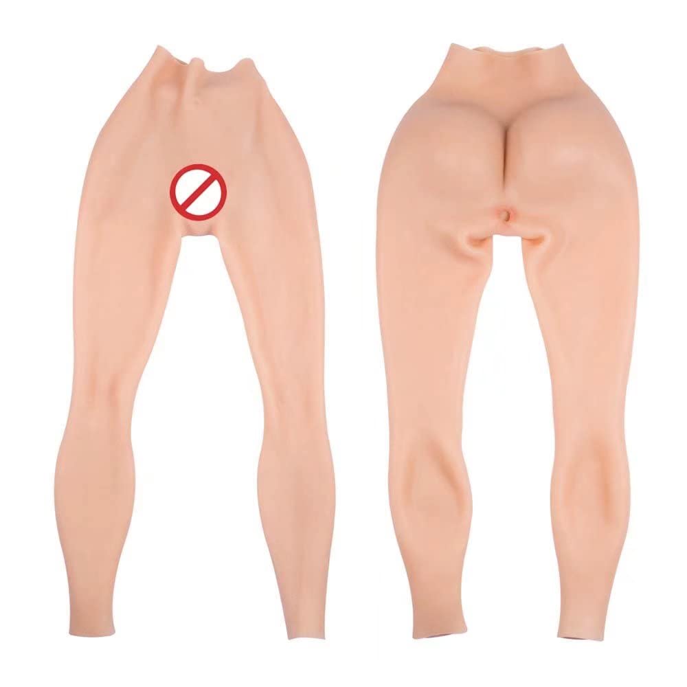 Realistic Silicone Fake Vagina Underwear - Crossdressing Hip Enhancer Pants for Cosplay & Transgender - Perfect for Roleplay, Halloween Costumes & Gender Expression