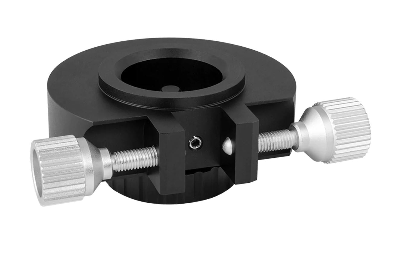 iEXOS 100 Azimuth Adjuster Adapter for Telescope Mount - Precision Alignment Tool for Astrophotography & Stargazing