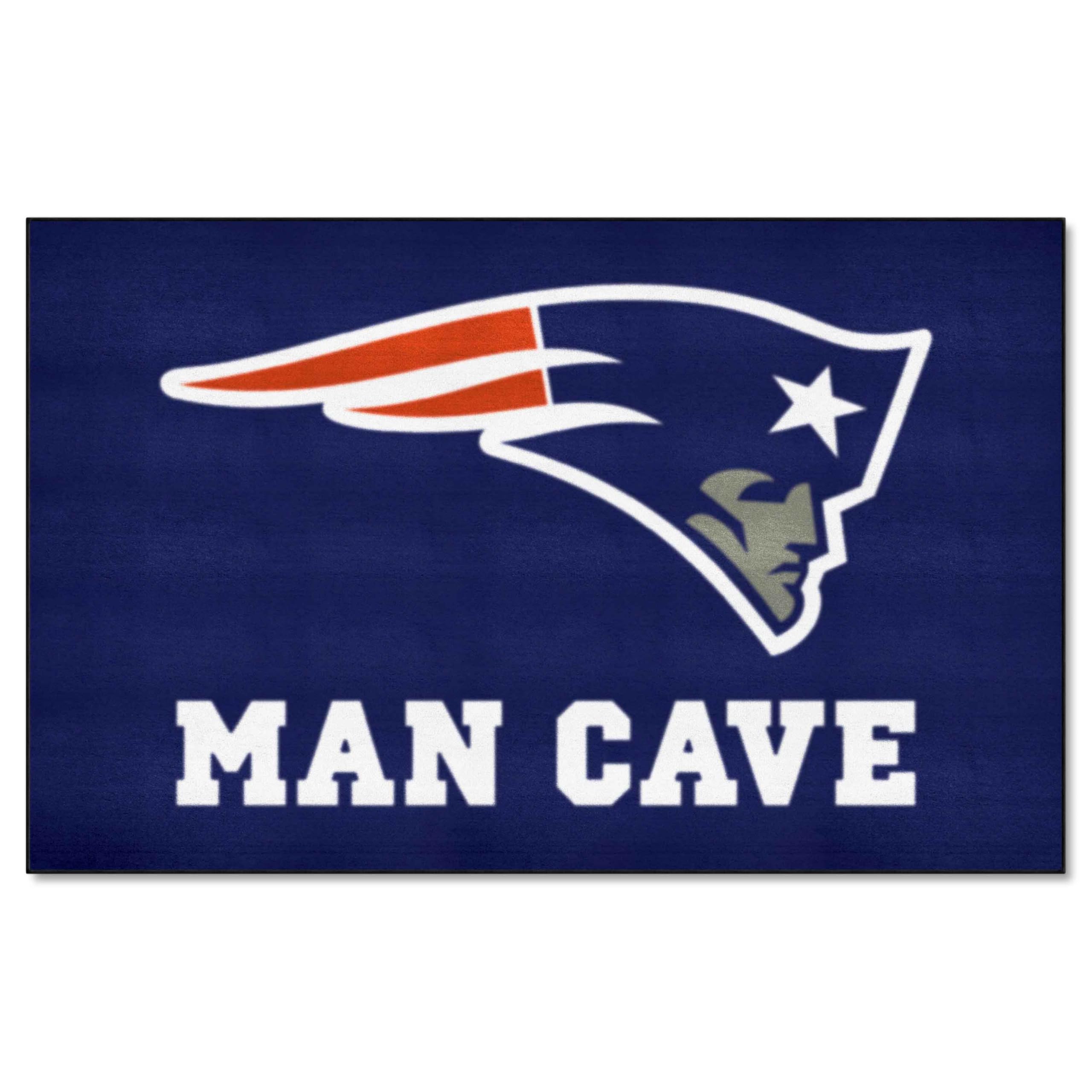Official NCAA Men's Basketball Team Logo Roundel Doormat - Non-Slip Entryway Rug for Game Day Decor, Fan Cave & Sports Room