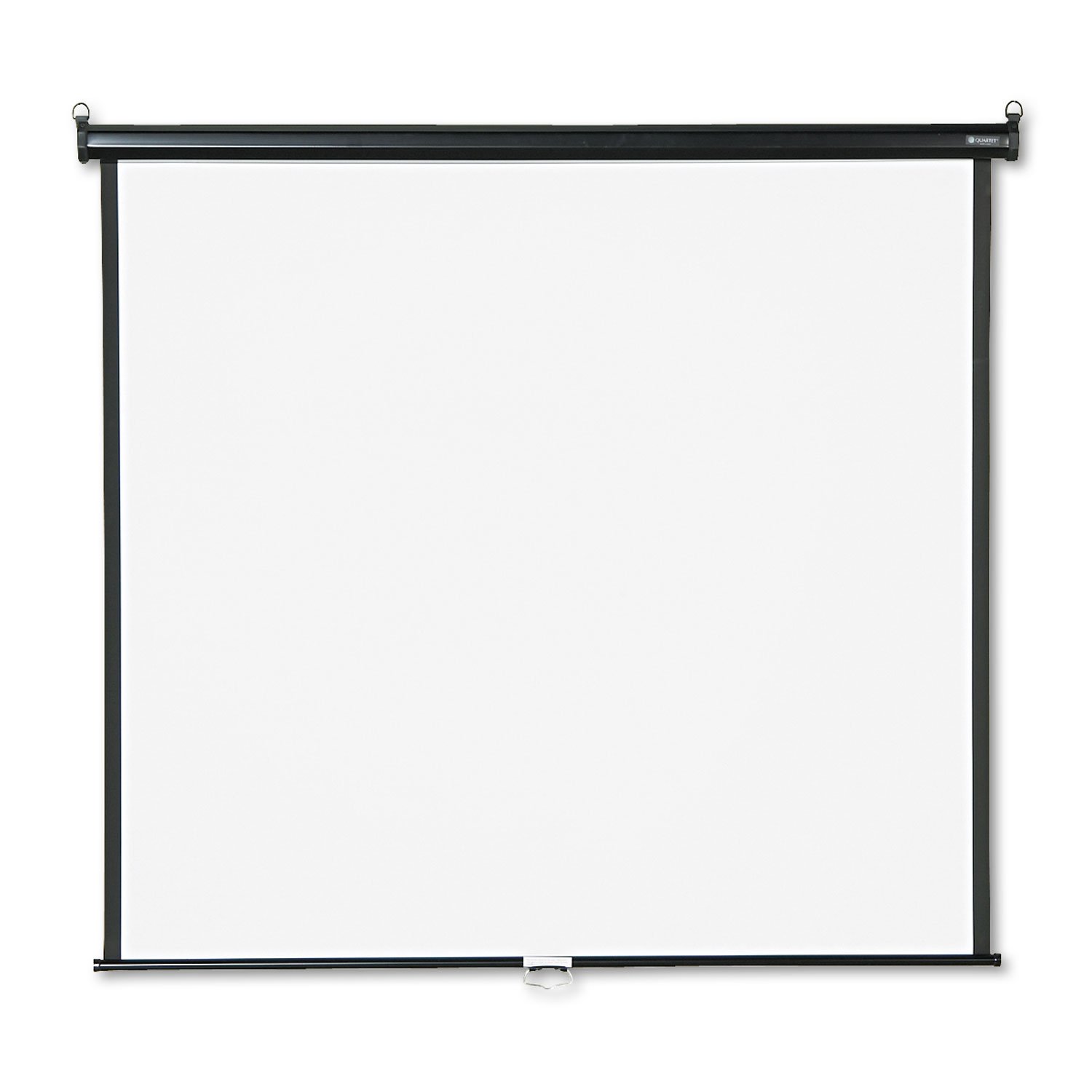 Quartet 70 x 70 Inches Wall & Ceiling Mount Projection Screen (670S) - Perfect for Home Theaters, Classrooms, and Office Presentations
