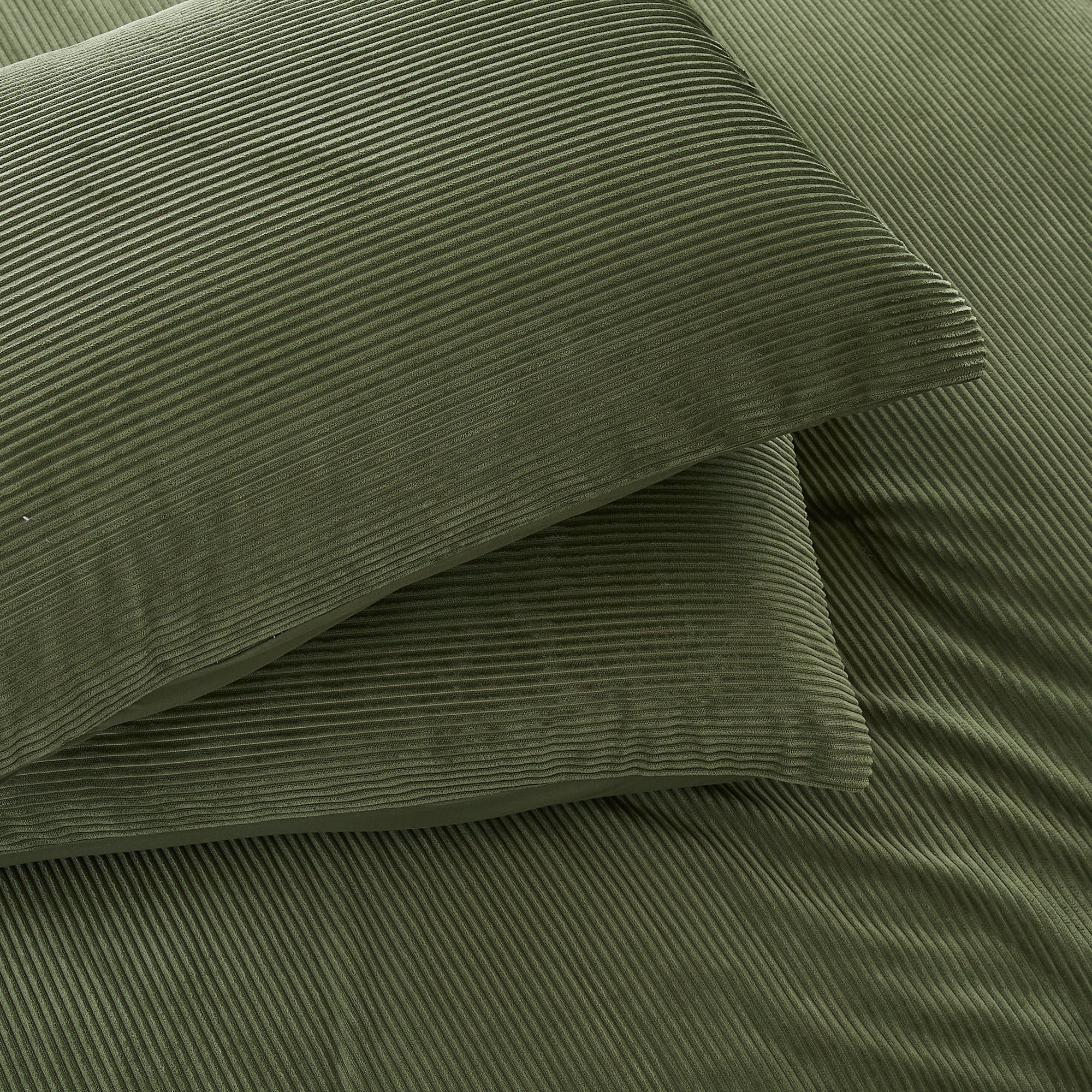 Arden Ribbed Corduroy Comforter Set - Soft & Durable Bedding Collection for Cozy Bedroom Decor | Perfect for Winter Nights & Home Styling