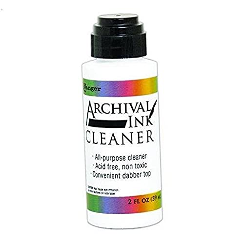 Archival Ink Cleaner - 10 Pack of Transparent Pen Cleaners (3.6x3.6x10cm) for Fountain Pens, Calligraphy Nibs & Art Supplies - Perfect for Artists, Writers and Office Use