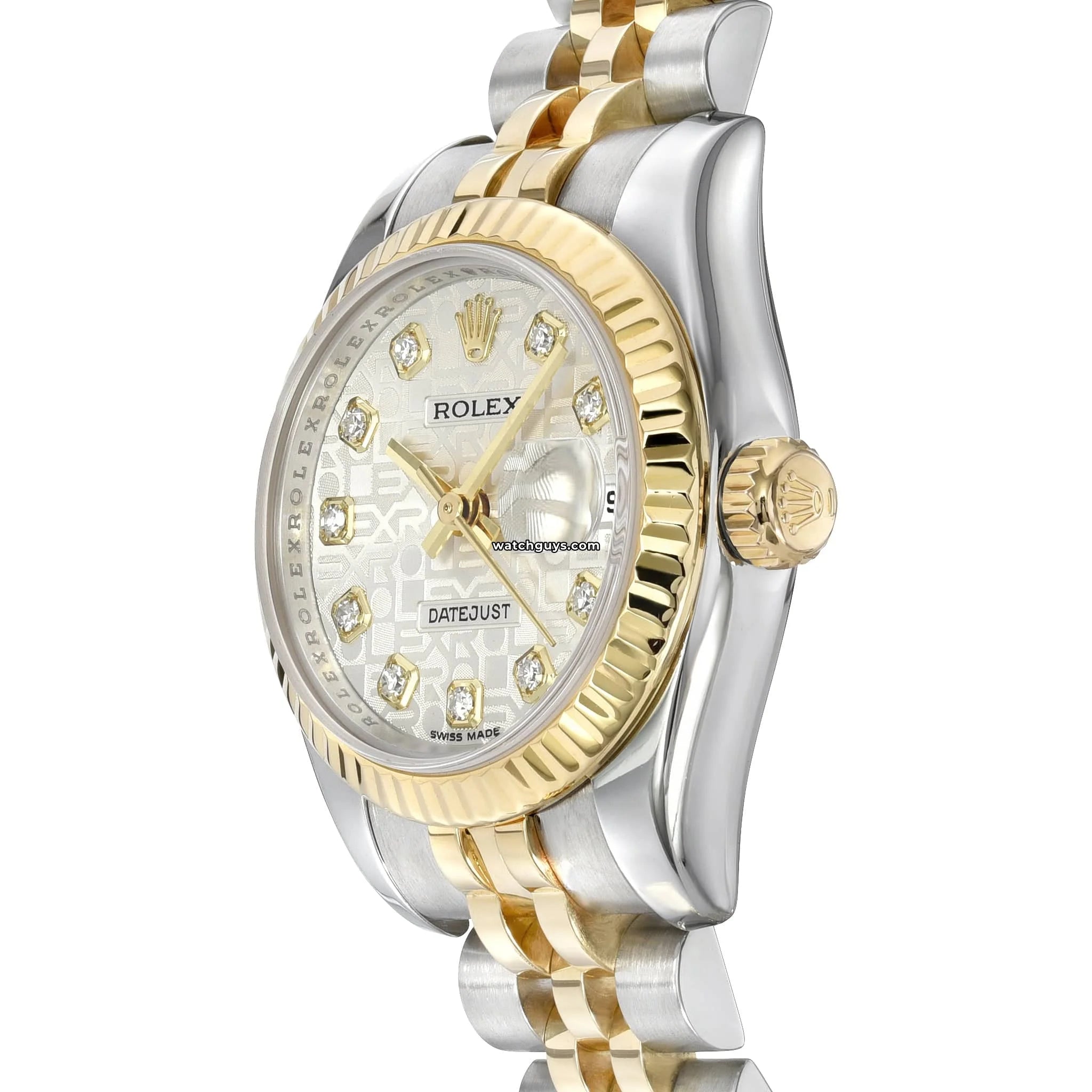 Rolex Datejust 179173 Silver Jubilee Diamond Watch - Luxury Swiss Automatic Timepiece for Men & Women - Perfect for Business, Gifts & Special Occasions