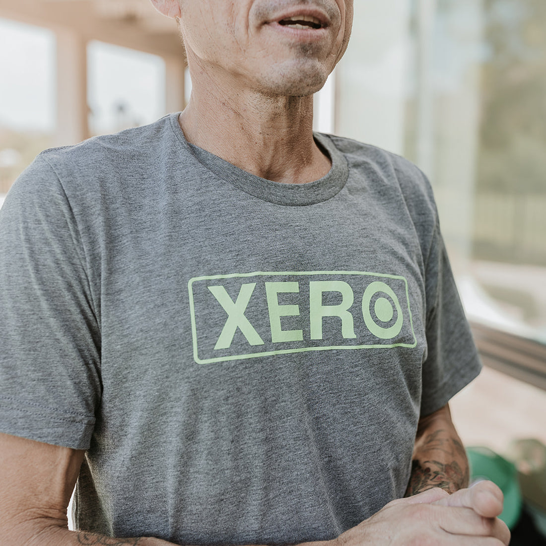 XERO Graphite Tee - Lightweight Performance T-Shirt for Men & Women | Gym, Running, Yoga & Everyday Wear