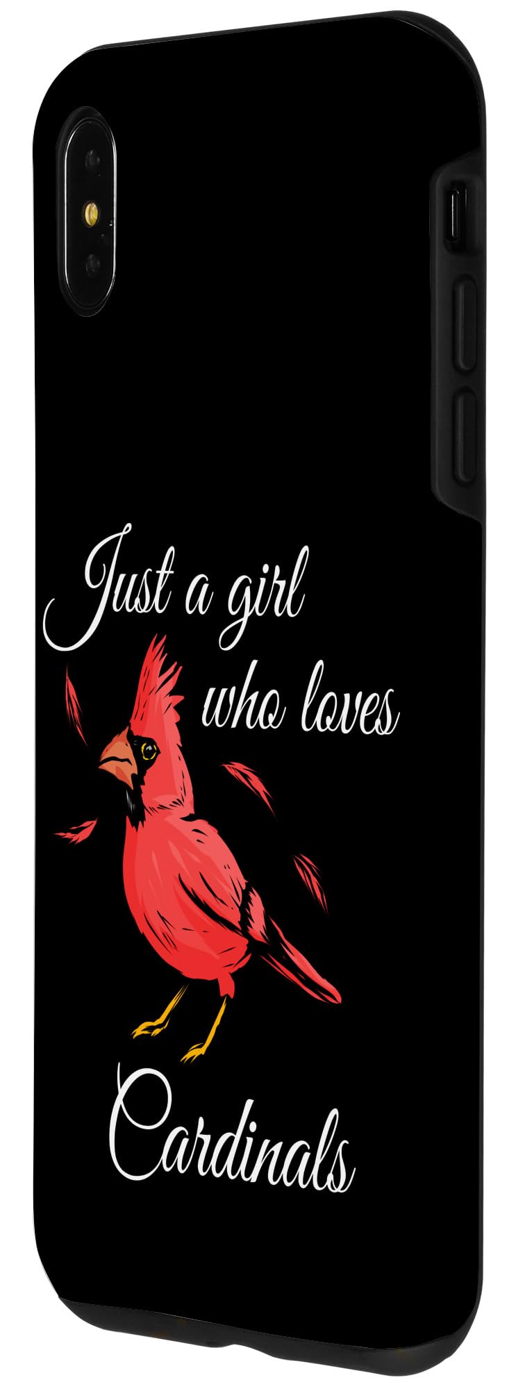 iPhone XS Max Case with Cardinal Bird Design - Durable Protective Cover for Birdwatchers & Nature Lovers | Perfect for Outdoor Adventures, Hiking & Wildlife Photography