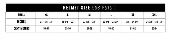VOSS 988 MOTO 1 Matte Black Motorcycle Helmet - Full Face DOT Approved for Men & Women - Perfect for Street Biking, Racing, and Commuting