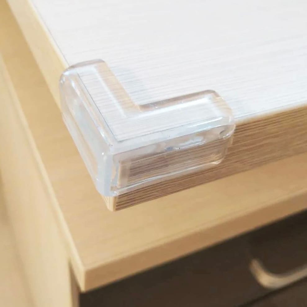 CornerSafe Baby Corner Protectors Kit - Soft Edge Guards for Furniture Safety (12-Pack) - Childproof Sharp Corners on Tables, Cabinets & Counters - Ideal for Toddler-Proofing Homes & Daycares