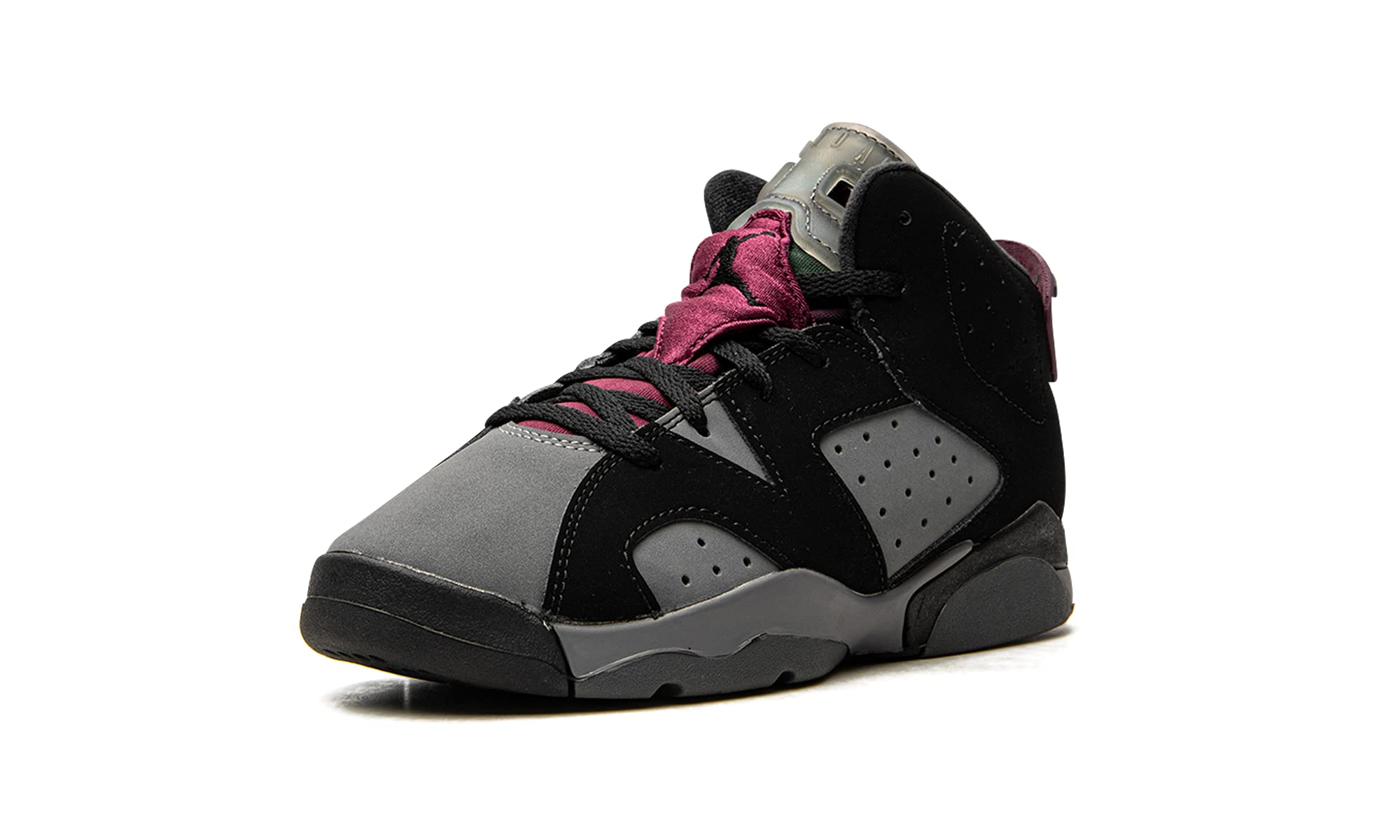 Nike Air Jordan 6 Retro PS Preschool Shoes - Bordeaux/Black/Light Graphite/Dark Grey - Basketball Sneakers for Kids - Perfect for Playground, School & Casual Wear