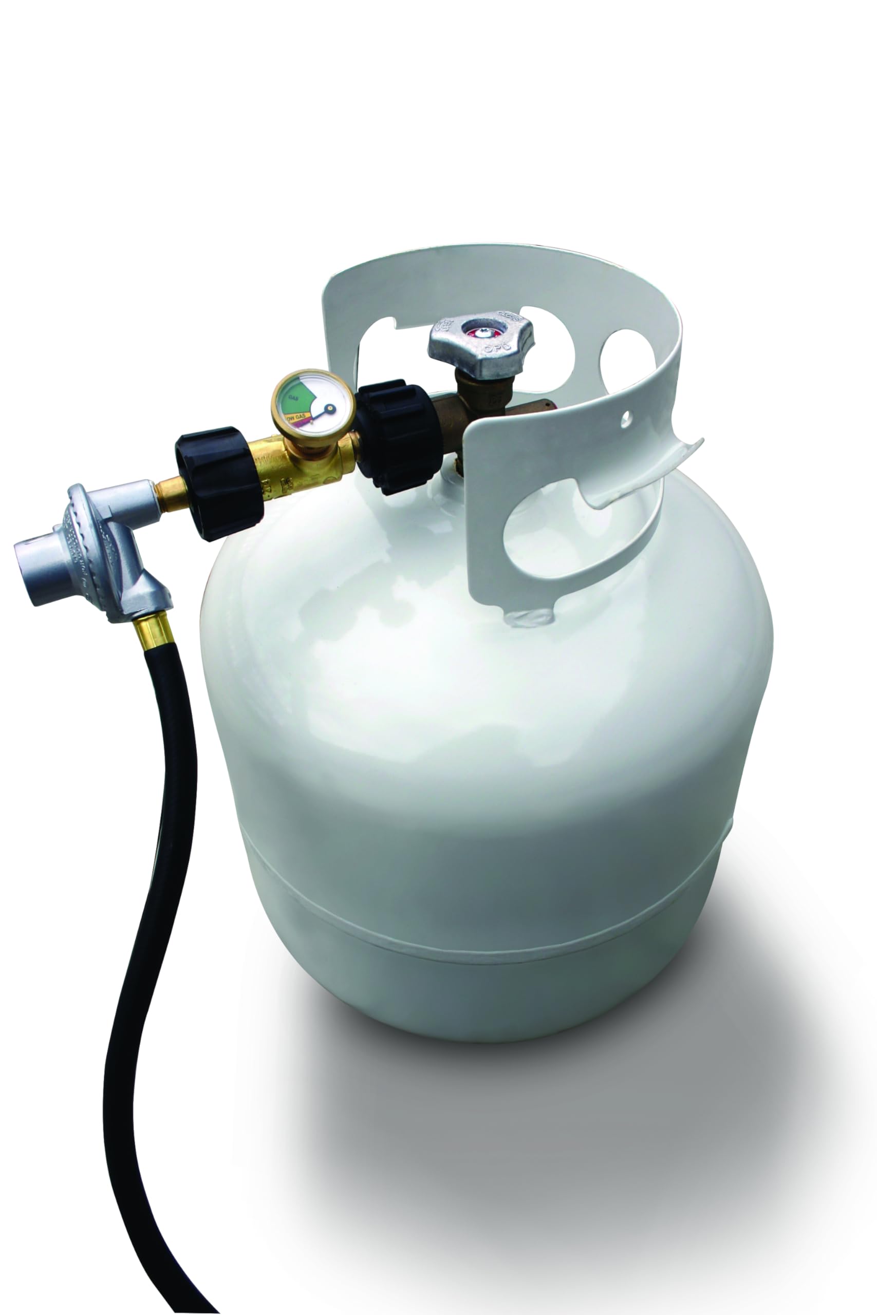 GrillPro 80064 Propane Tank Level Indicator - Accurate Gas Gauge for QCC1 Liquid Propane Grill Tanks - Perfect for Outdoor BBQ, Camping & Tailgating