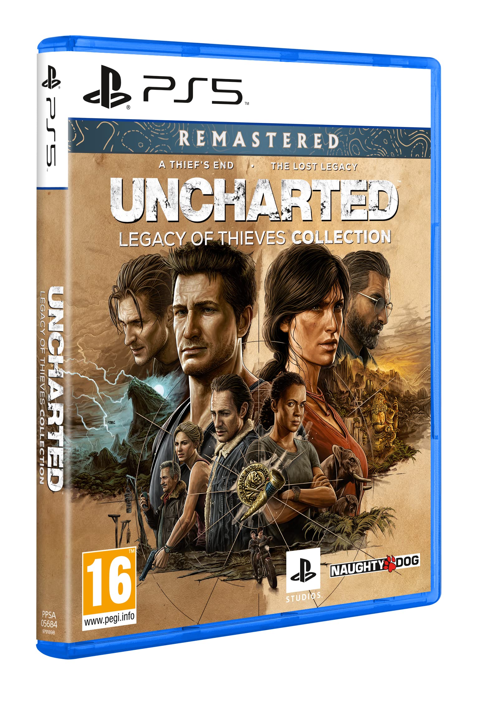 UNCHARTED: Legacy of Thieves Collection for PlayStation 5 (PS5) - Action Adventure Game for Thrilling Storyline & Stunning Graphics | Perfect for Solo Gaming & Movie-Like Experience