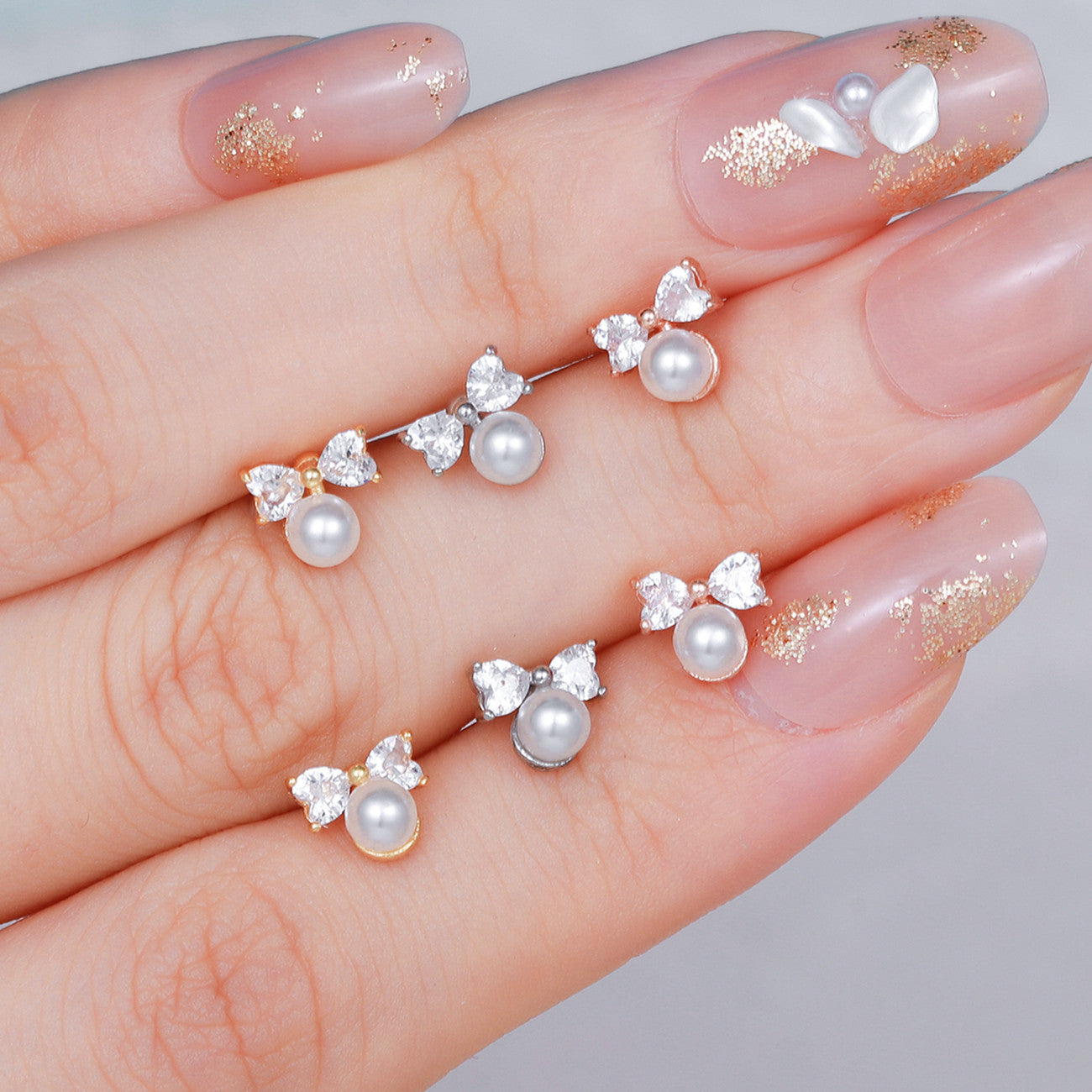 20G Pearl Cartilage Piercing Studs for Helix, Conch & Ear - Hypoallergenic Surgical Steel Jewelry for Women & Men | Perfect for Daily Wear & Special Occasions