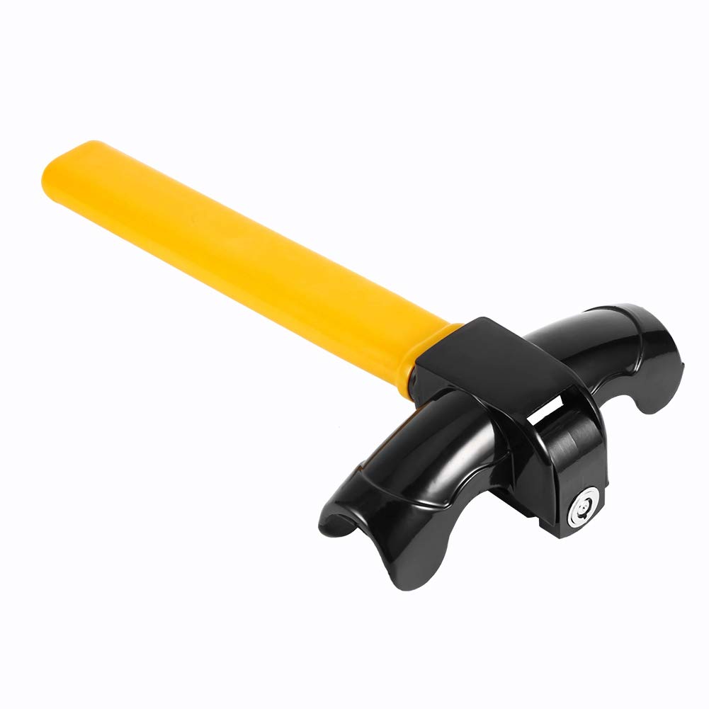 Universal Steering Wheel Lock for Cars & Trucks - Anti-Theft Vehicle Security Device (3.35