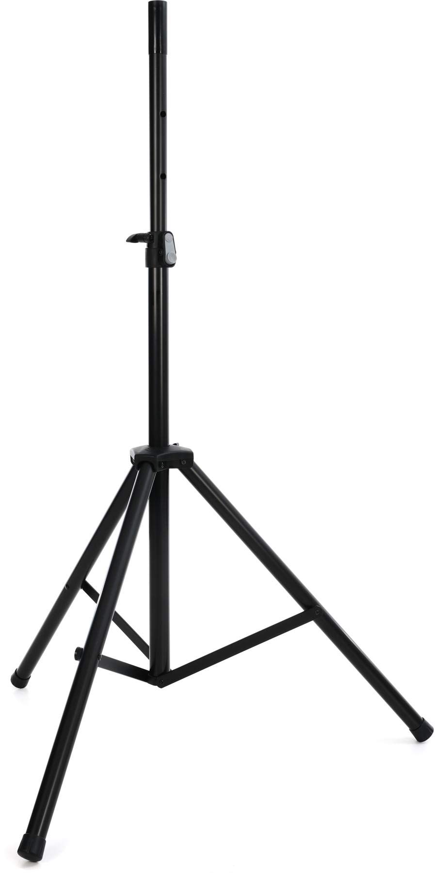 K&M Topline 21471 Aluminum Speaker Tripod Stand with Shock Absorber & Attachment Aid - Lightweight & Durable for Live Performances, DJ Gigs & Outdoor Events
