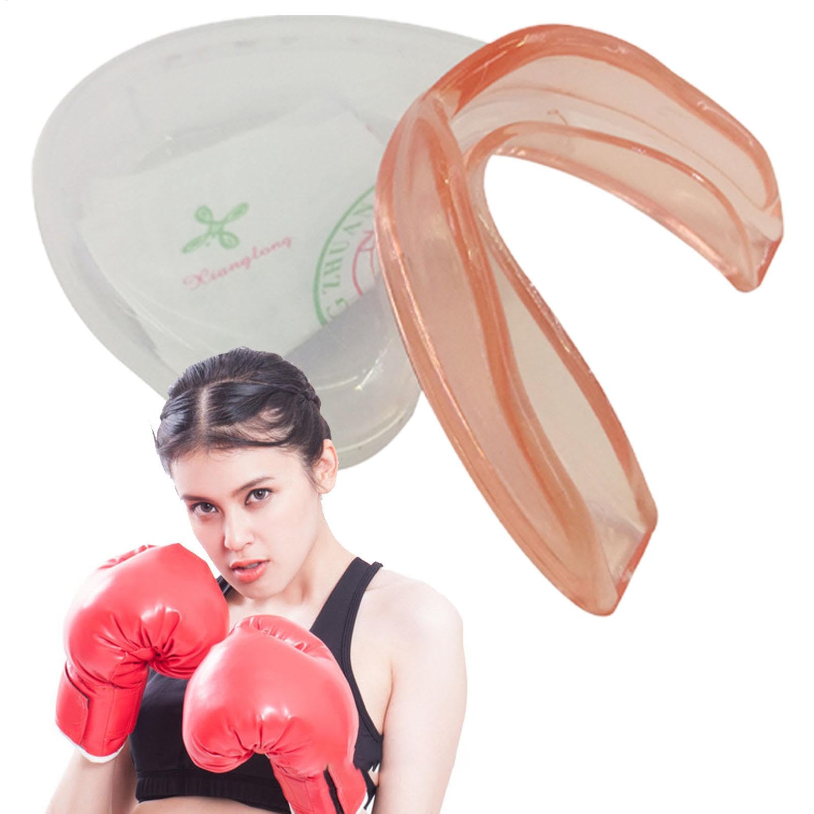 Best Boxing Mouthguard for Adults & Youth - High Impact Protection for Boxing, Wrestling, Football, Hockey, Karate, Lacrosse & Contact Sports - Durable Teeth Guard for Training & Competition