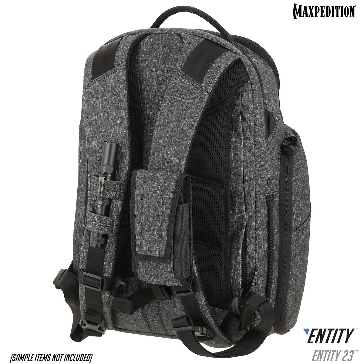 Entity 23™ CCW Concealed Carry Laptop Backpack 23L - Waterproof Anti-Theft Business Travel Backpack for Men & Women - Perfect for Office, College, Airplane & Everyday Commute