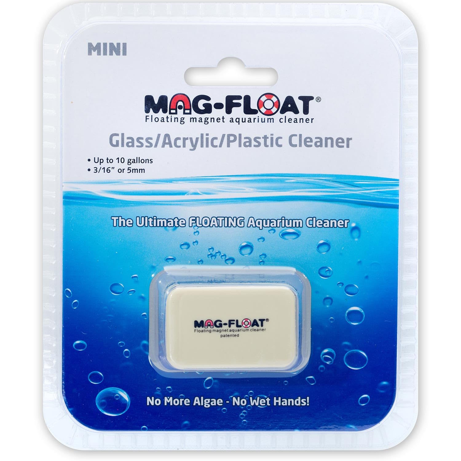 Mini 25 Magnetic Aquarium Cleaner for Glass & Acrylic Fish Tanks | Betta Fish Tank Scrubber Brush | Strong Magnet Cleaning Tool for Freshwater & Saltwater Aquariums | Perfect for Small Tanks, Nano Reefs & Home Aquascaping