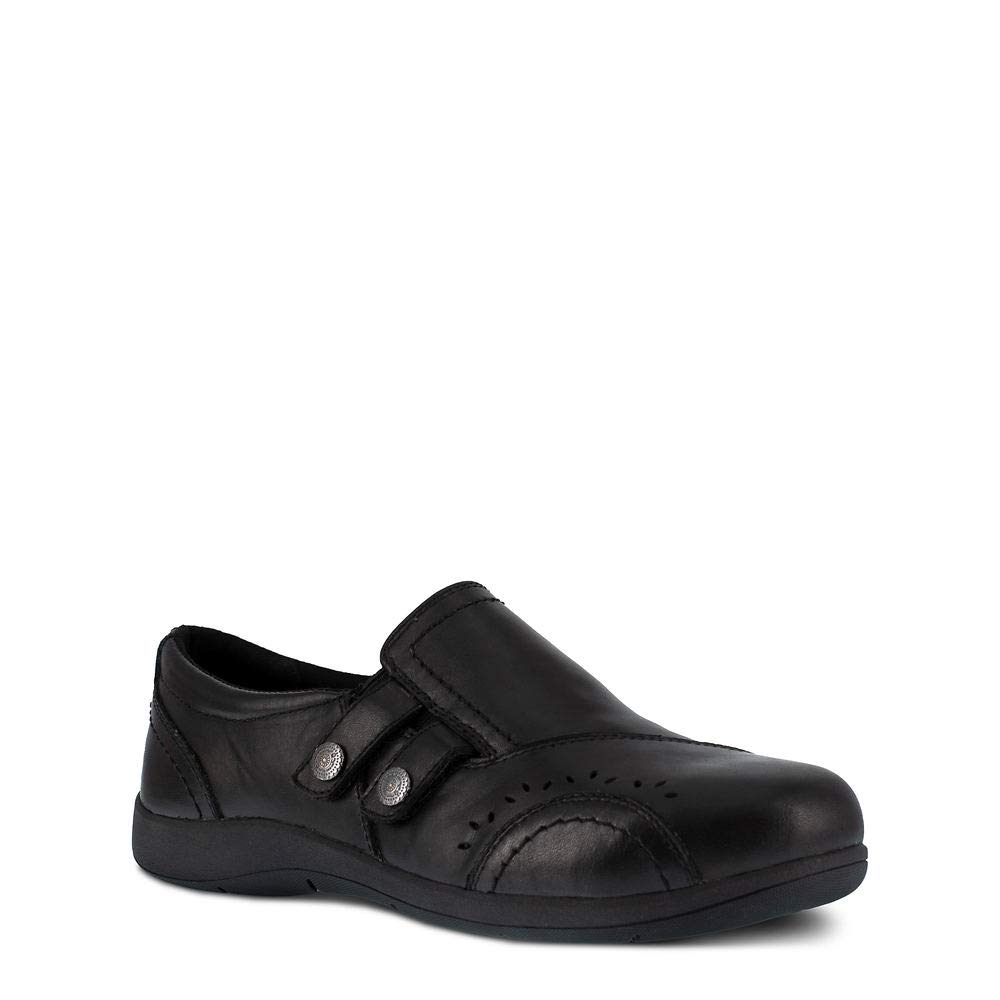 Rockport Women's Daisey Slip-On Work Shoes with Safety Toe - Comfortable & Durable for Nurses, Waitresses & Industrial Workers