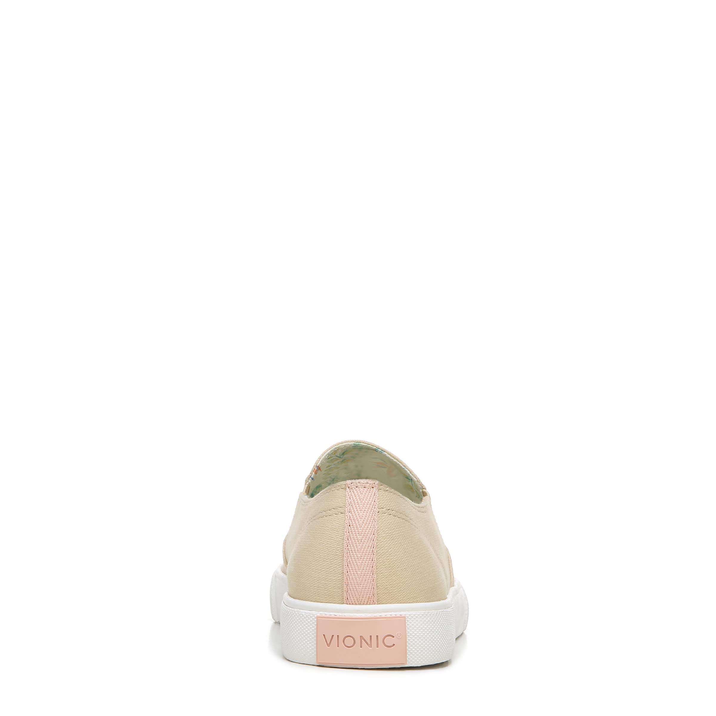 Vionic Groove Women's Slip-On Casual Shoes - Comfortable Canvas Loafers for Walking, Travel & Everyday Wear - Arch Support & Cushioned Footbed