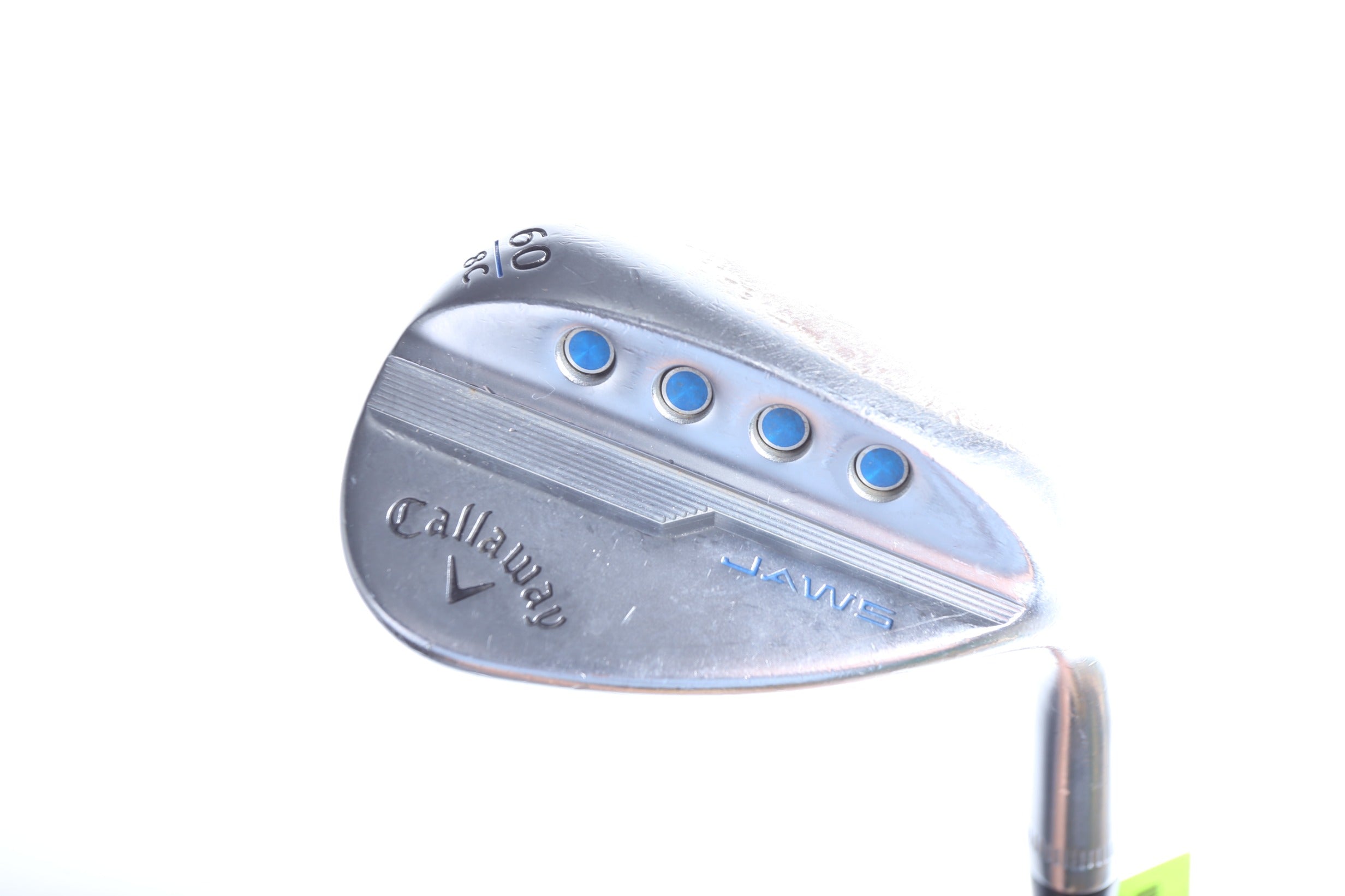 Used Callaway MD5 JAWS Chrome Lob Wedge 60° Right Handed Stiff Flex Golf Club - Perfect for Short Game Shots, Bunker Play & High-Loft Approach Shots