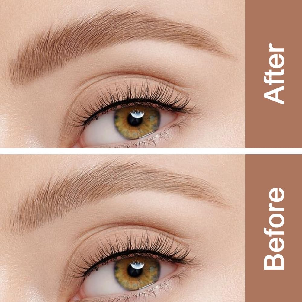 Kaely Waterproof & Long-Lasting Tinted Eyebrow Gel Mascara - Vegan Eyebrow Makeup Kit with Natural Hold (01 Blonde) | Perfect for Daily Use, Gym, Swimming & All-Day Wear