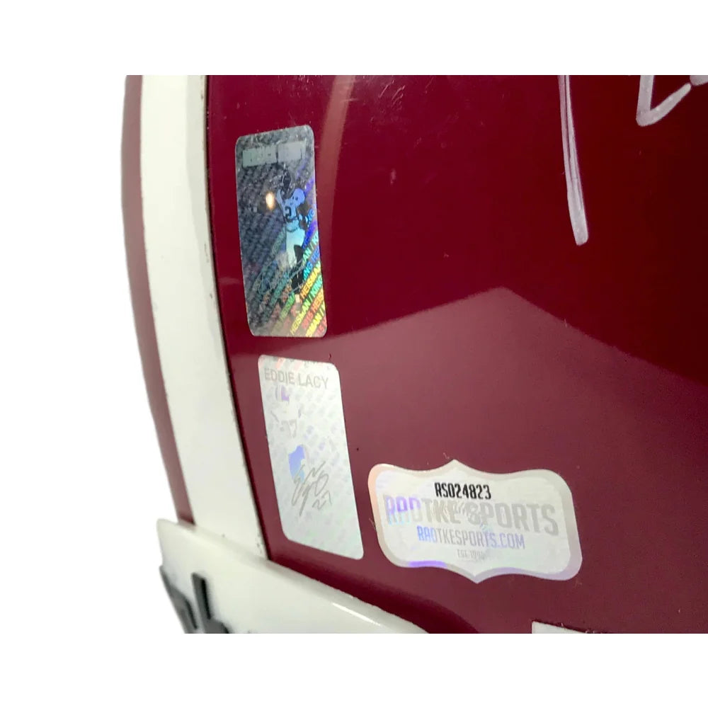 Authentic Ingram Henry Lacy Signed Alabama Crimson Tide Football Helmet with COA - Perfect for Collectors, Sports Memorabilia Displays & Alabama Football Fan Gifts