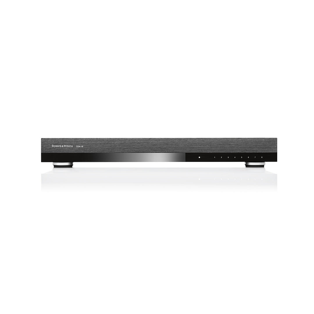 Bowers & Wilkins CDA16 16-Channel 8-Room Multi-Zone Amplifier for Home Theater & Whole-House Audio System - Perfect for Luxury Home Entertainment & Custom Audio Installations