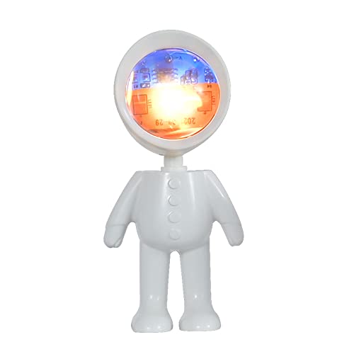 FOSOA Astronaut Sunset Projection Lamp - Colorful LED Night Light for Home Decor, Bedroom, Party & Photography | Create Stunning Sunset Atmosphere