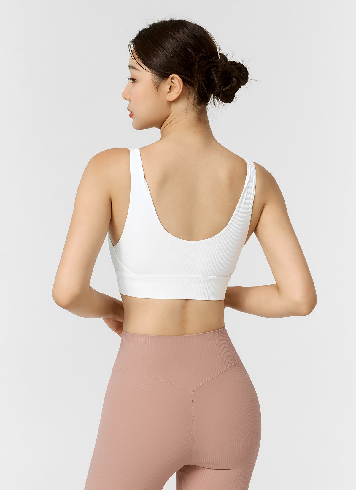 Comfortable Ribbed Bra Tops for Women - Seamless Support & Tension Relief - Perfect for Yoga, Workouts & Everyday Wear