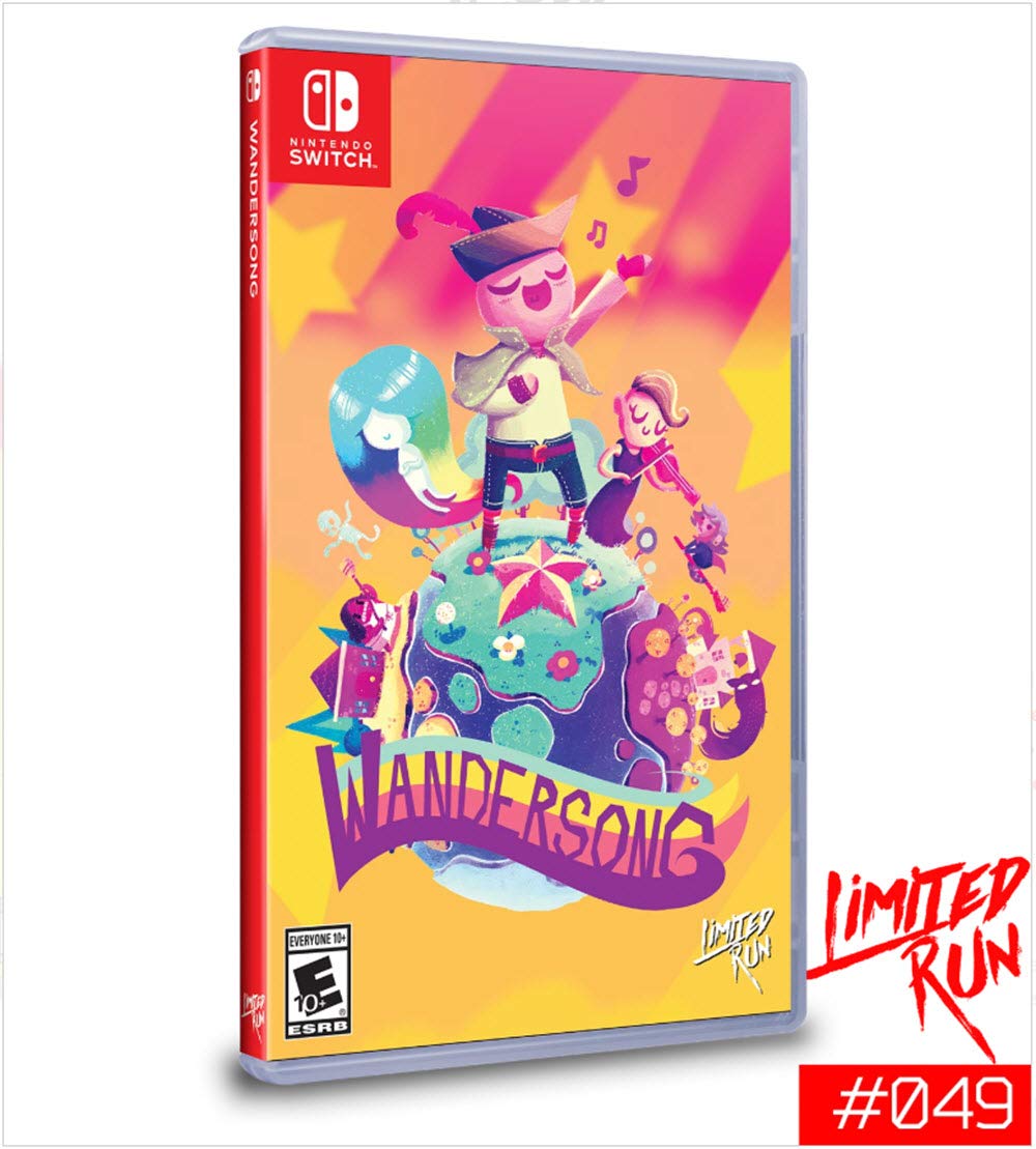 Wandersong Nintendo Switch Game - Limited Run Games #49 Edition | Adventure RPG for Casual & Hardcore Gamers | Perfect for Travel & Home Entertainment