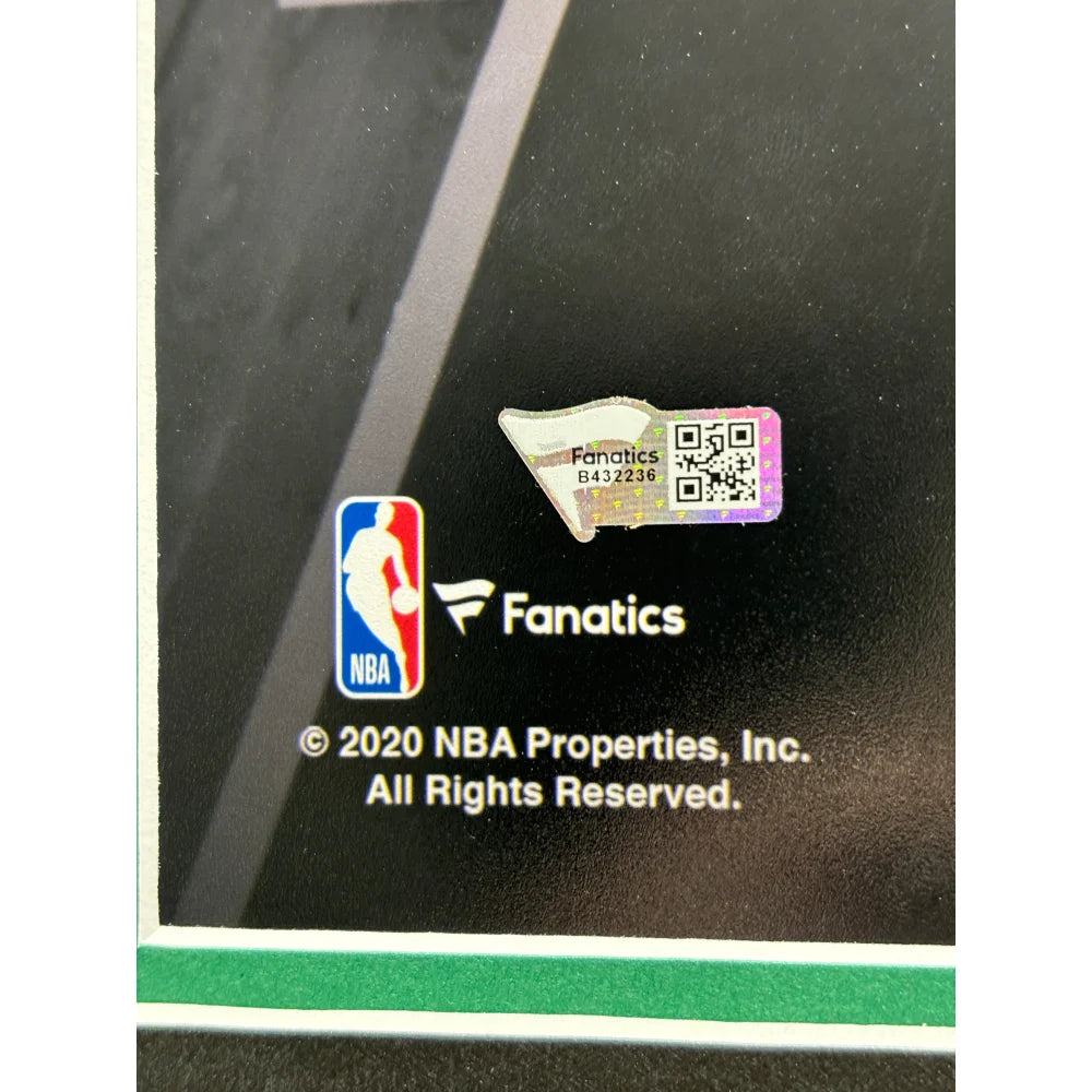 Authentic Jayson Tatum Autographed Boston Celtics 16x20 Framed Photo with COA - Signed Memorabilia vs LeBron James - Perfect for Celtics Fans, Sports Collectors & Man Cave Decor