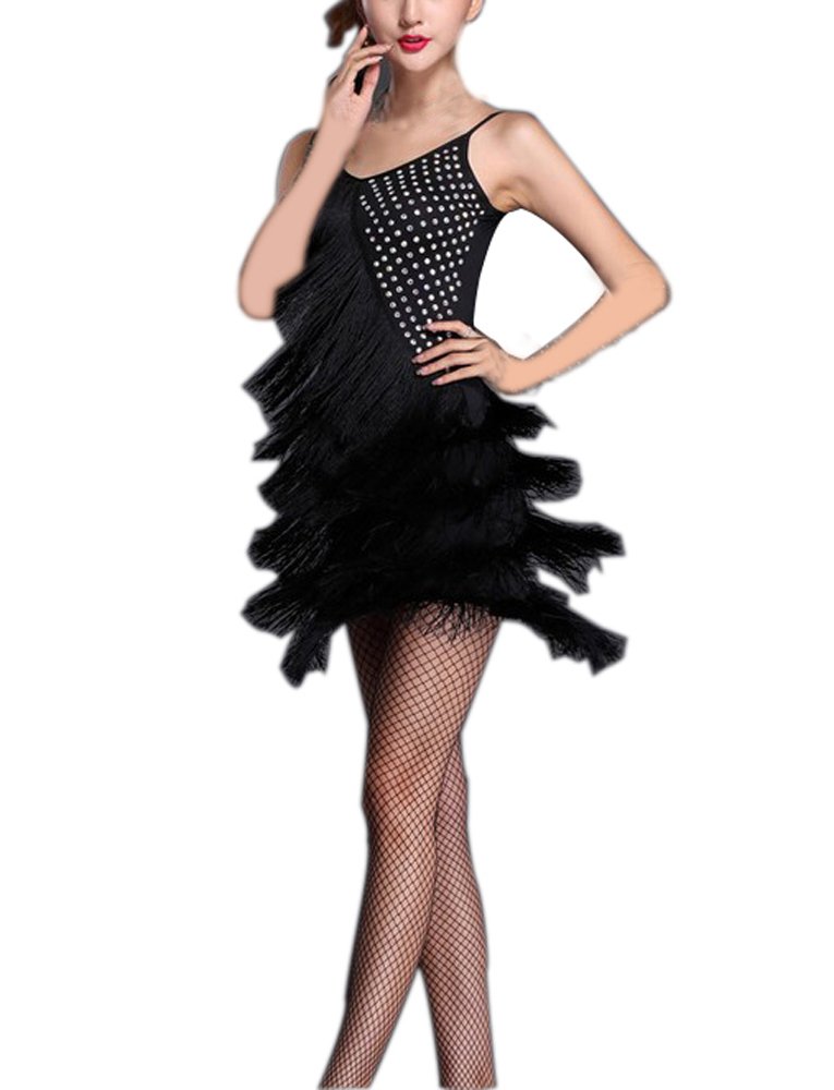 1920s Flapper Dress for Women - Vintage 20s Gatsby Party Costume - Elegant Roaring Twenties Themed Outfit for Halloween, Themed Parties & Cosplay