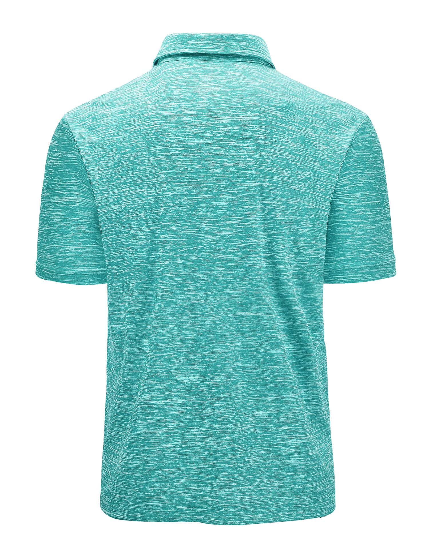 V VALANCH Men's Performance Golf Polo Shirt - Moisture Wicking, Breathable Short Sleeve Shirt for Summer - Perfect for Golf, Tennis, and Casual Wear