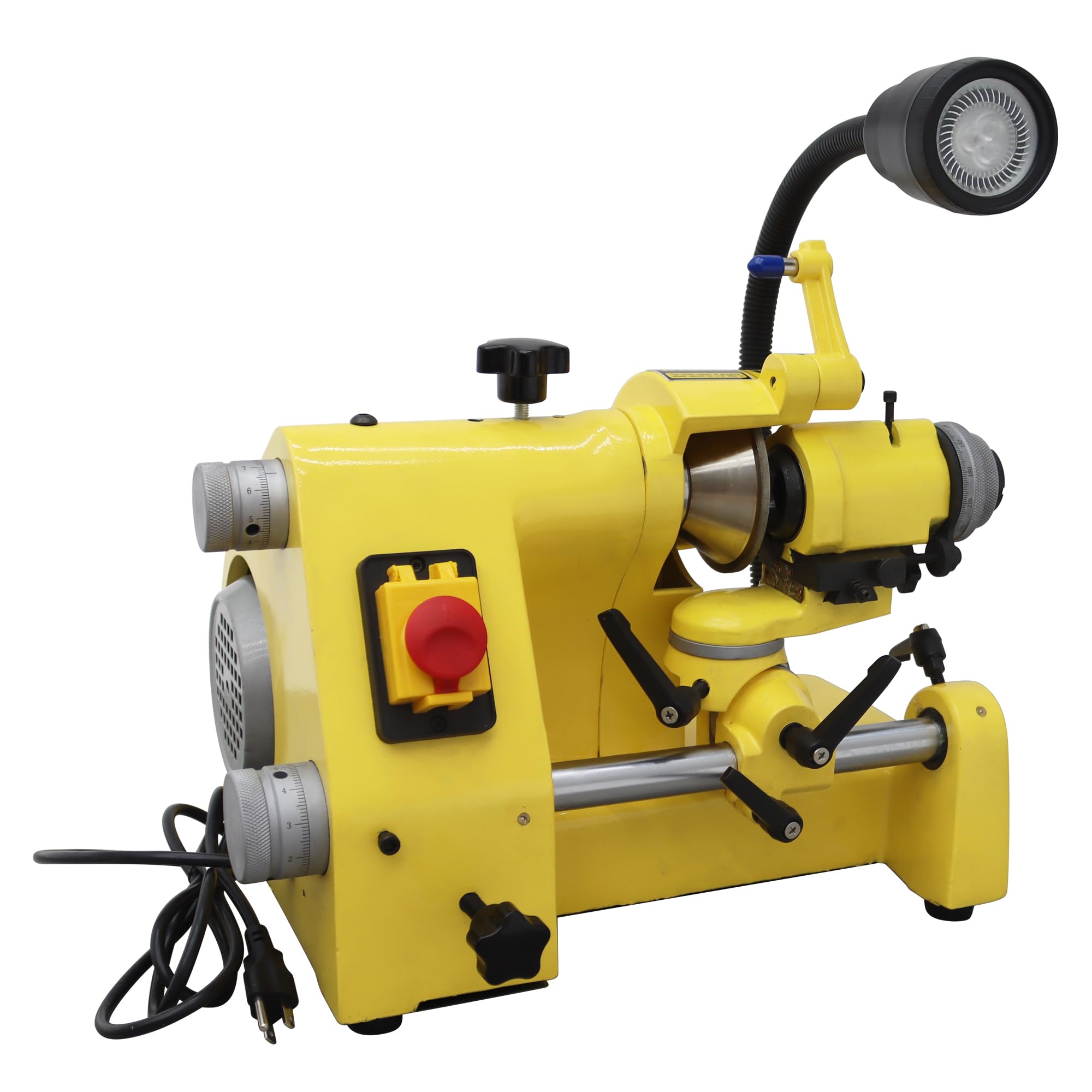 5C Universal Cutter Grinder Sharpener - Multi-functional Sharpening Tool for Drill Bits, Lathe Bits & Cutters with Accessories - Perfect for DIY Projects, Metalworking & Woodworking