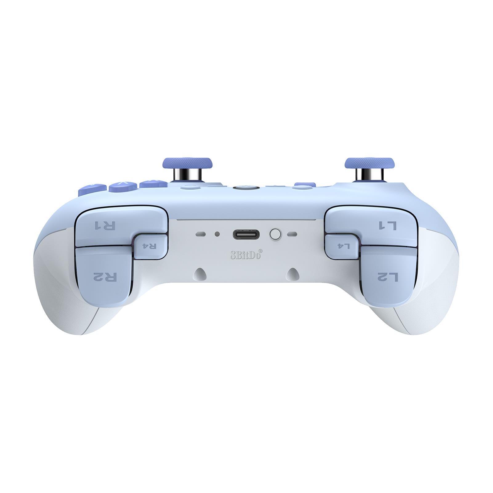 8BitDo Ultimate 2C Wireless Bluetooth Controller for Switch/PC/Android/iOS - Blue | Ergonomic Design, Motion Controls, Customizable Buttons | Perfect for Gaming, Streaming & Cloud Play