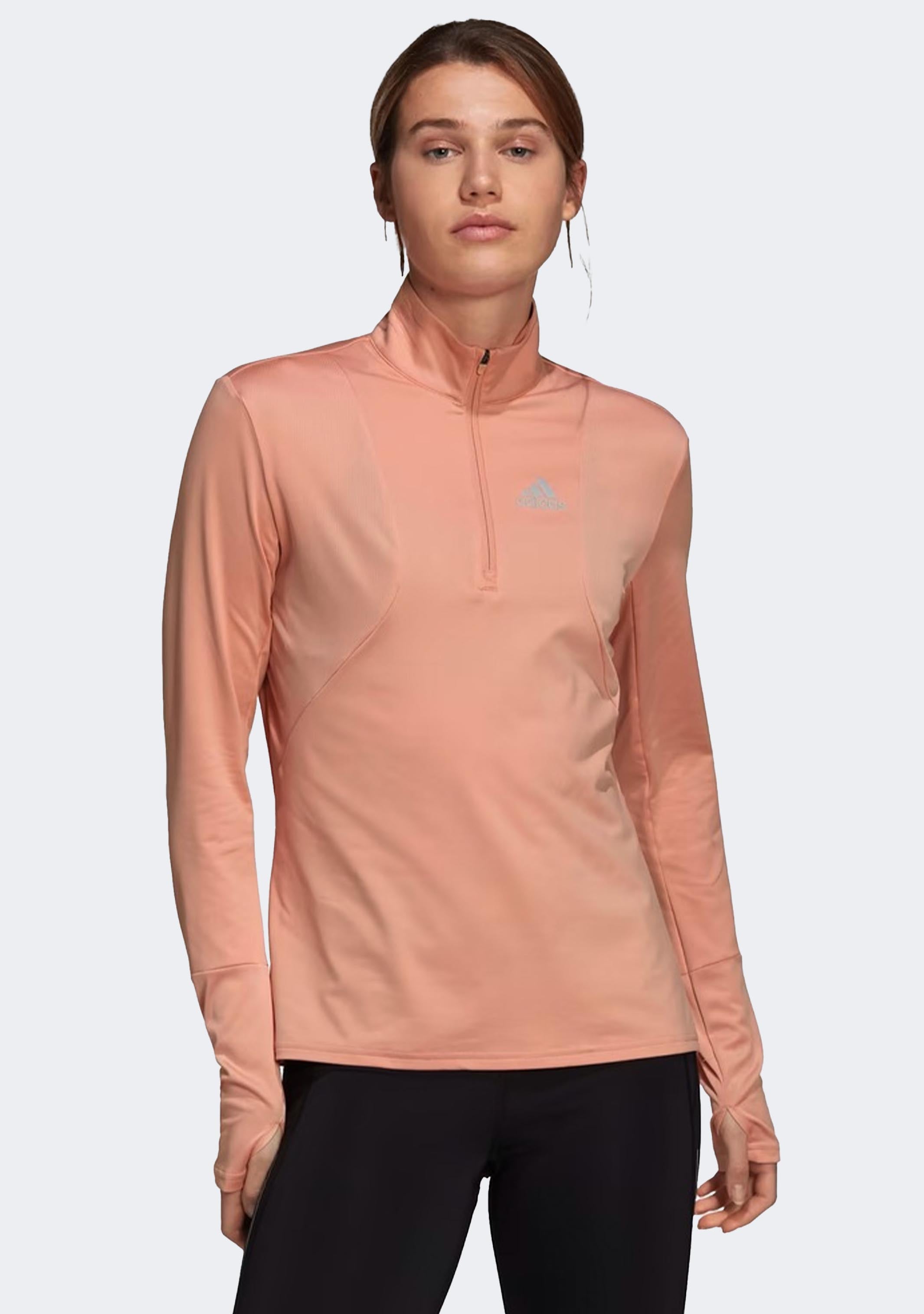 Adidas Women's Own The Run 1/2 Zip Running Shirt - Lightweight Performance Workout Top for Jogging, Gym & Outdoor Activities