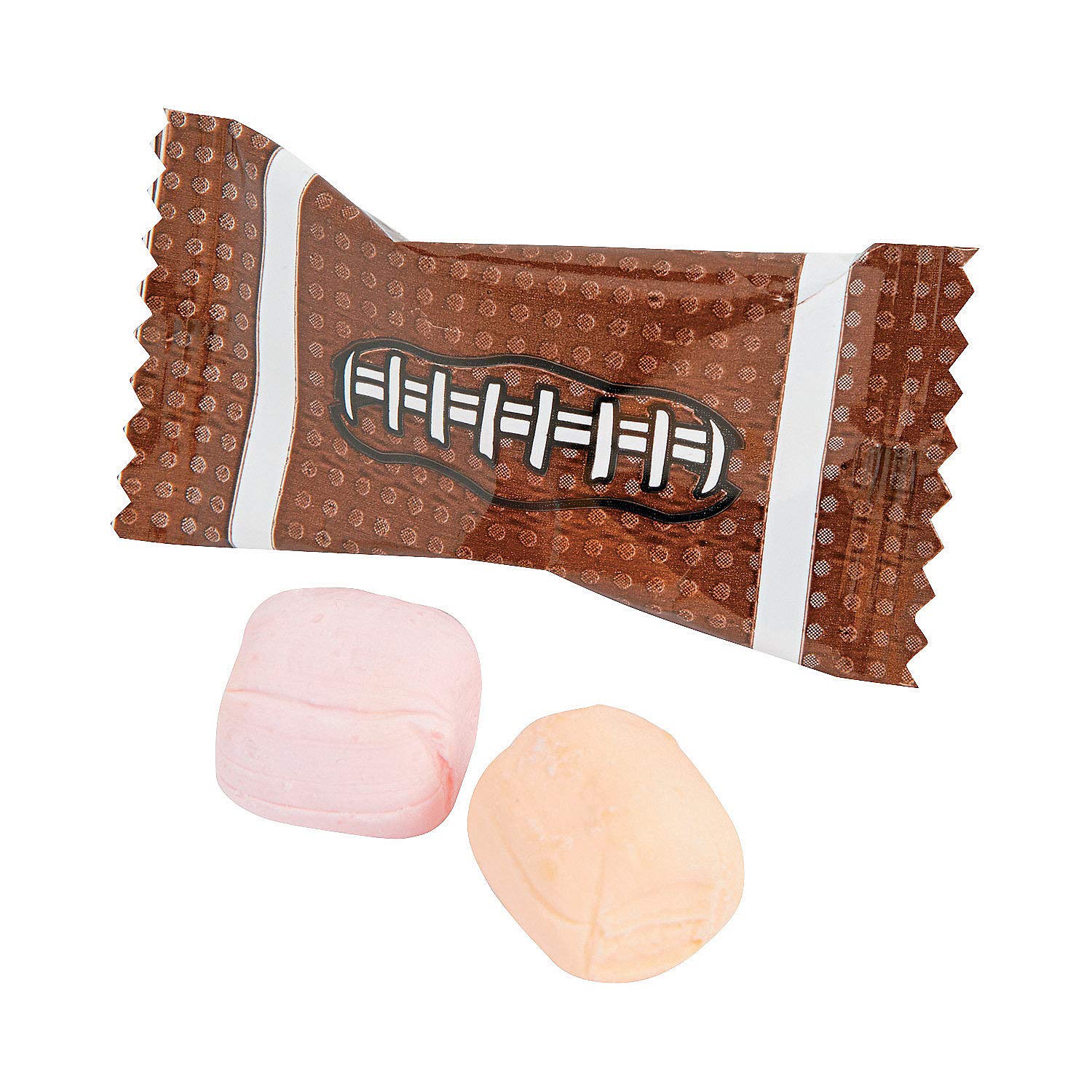 Football-Shaped Sweet Creams Mint Candy - 108 Individually Wrapped Pieces - Perfect for Game Day Snacks, Party Favors & Office Treats