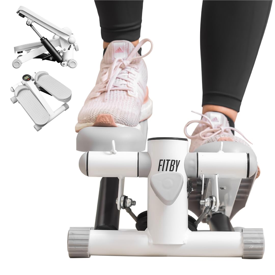 Portable Fitness Stepper for Home Workouts - Adjustable Resistance Exercise Equipment for Cardio, Leg & Core Training - Perfect for Home Gym, Office & Small Spaces