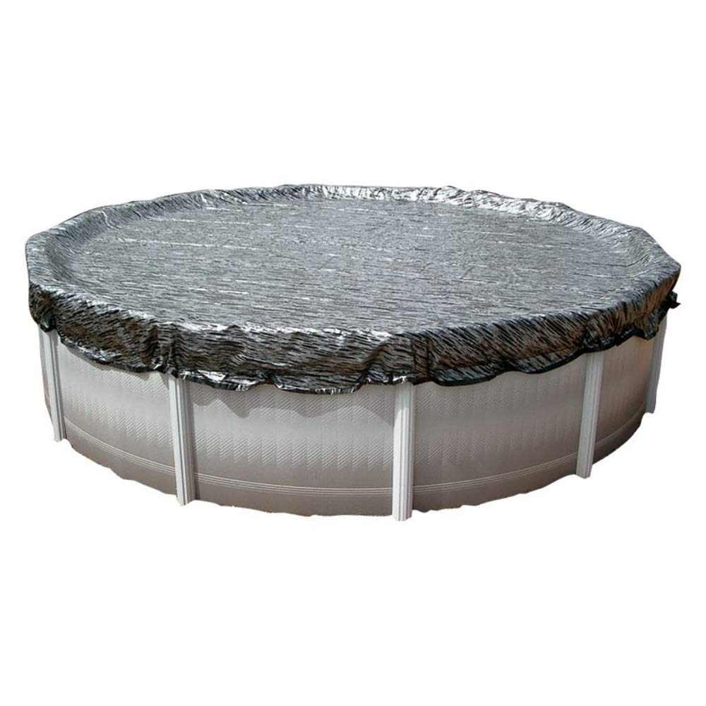 Doheny’s Heavy-Duty Winter Pool Cover for Above Ground Pools - 18' x 33' Oval Mesh with Tear-Resistant Weave | All-Weather Protection | Perfect for Winterizing & Debris Prevention | Commercial-Grade Quality at Affordable Price