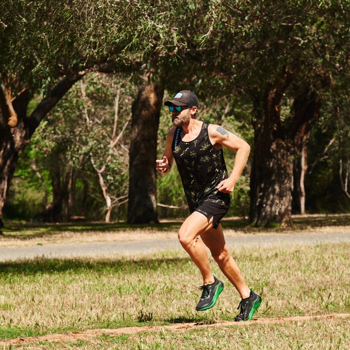 Men's Tarkine Elite Running Singlet - Lightweight Breathable Performance Shirt for Marathon & Training - Perfect for Jogging, Gym Workouts & Outdoor Sports