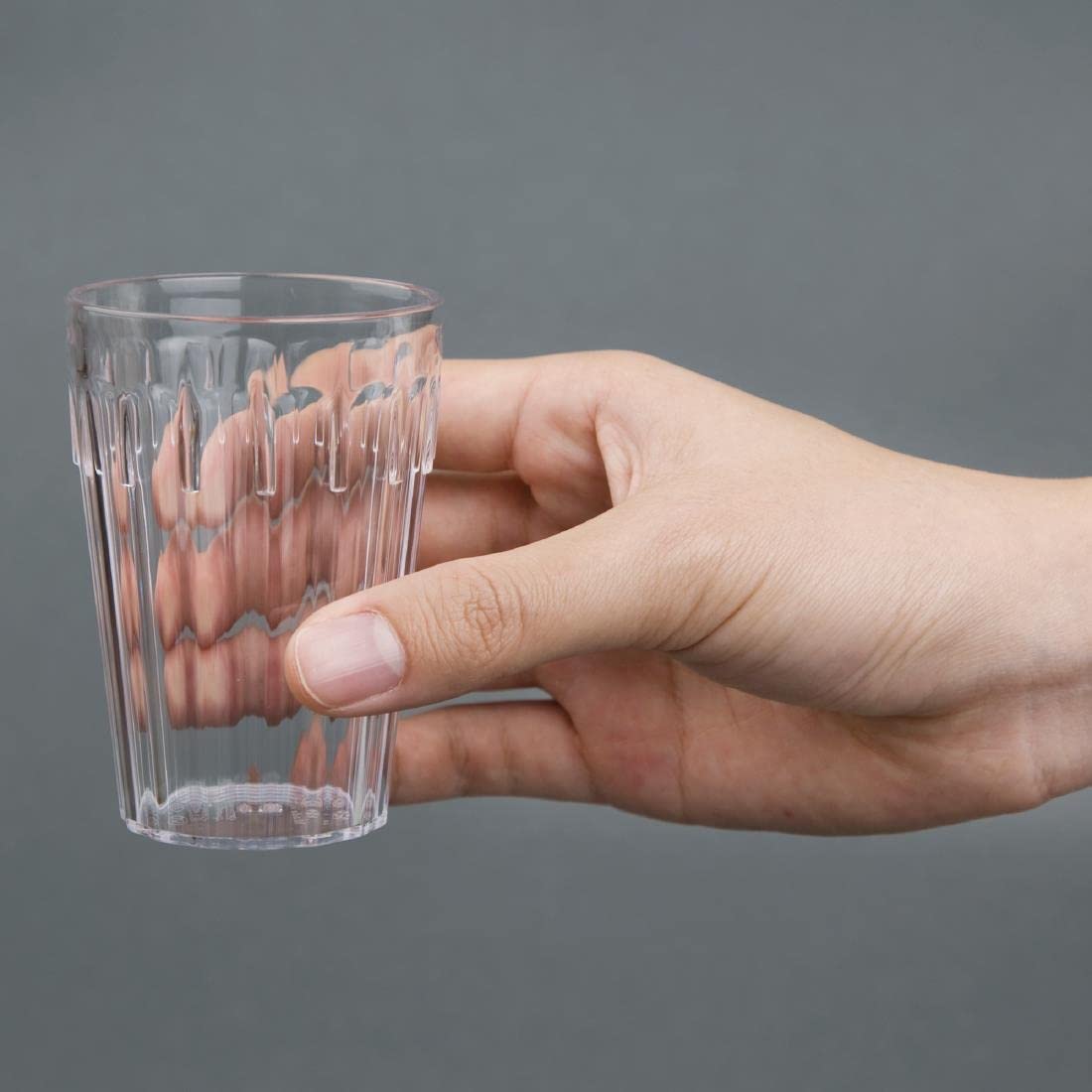 Olympia Kristallon Clear Tumbler - 12-Pack 5oz (142ml) Glass Cups for Coffee, Tea, Juice - Perfect for Home, Office, Restaurants & Parties