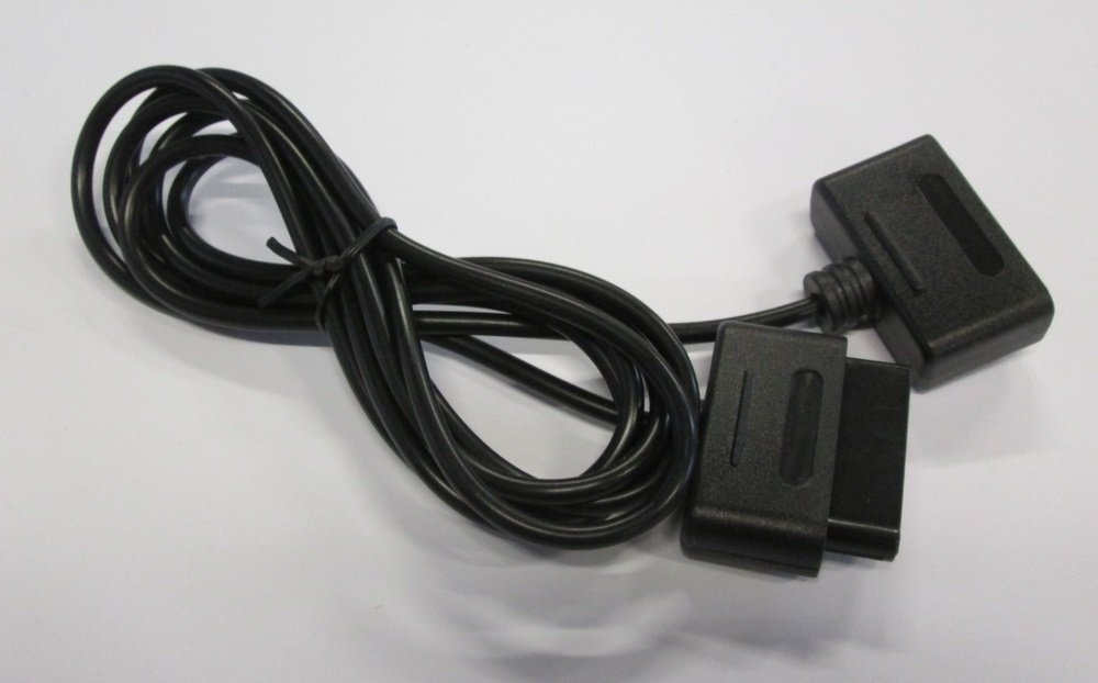 Mars Devices SNES Controller Extension Cable - 10ft Durable Cord for Super Nintendo Classic & Retro Gaming - Perfect for Multiplayer, Comfortable Play & Organized Setup