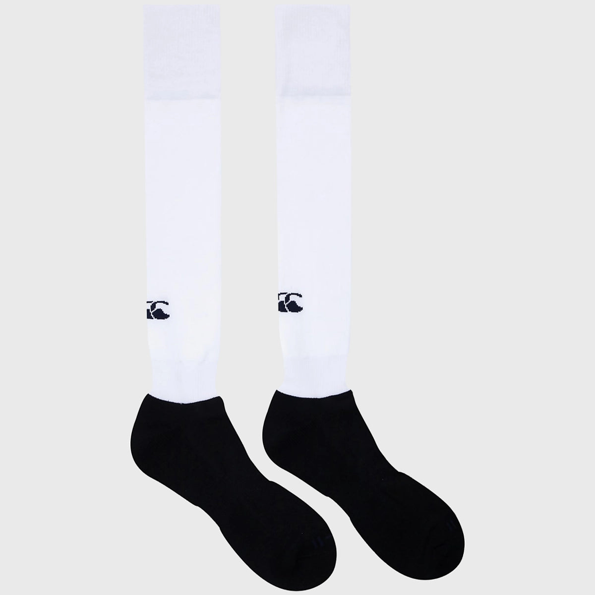 Canterbury Club Rugby Socks - Premium White Sports Socks for Rugby Players - Perfect for Training, Matches & Team Uniforms