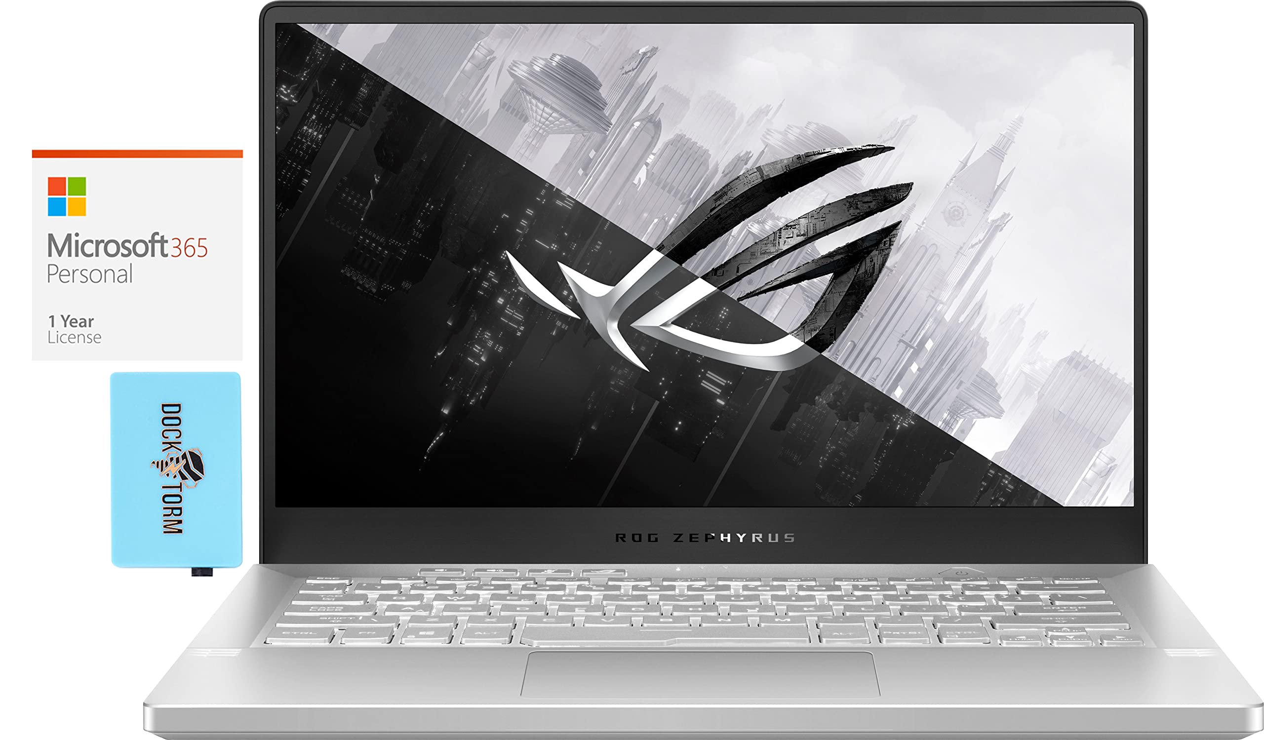ASUS ROG Zephyrus G14 GA401Q Gaming Laptop - AMD Ryzen 7 5800HS 8-Core, 16GB RAM, 512GB SSD, NVIDIA RTX 3060, 14