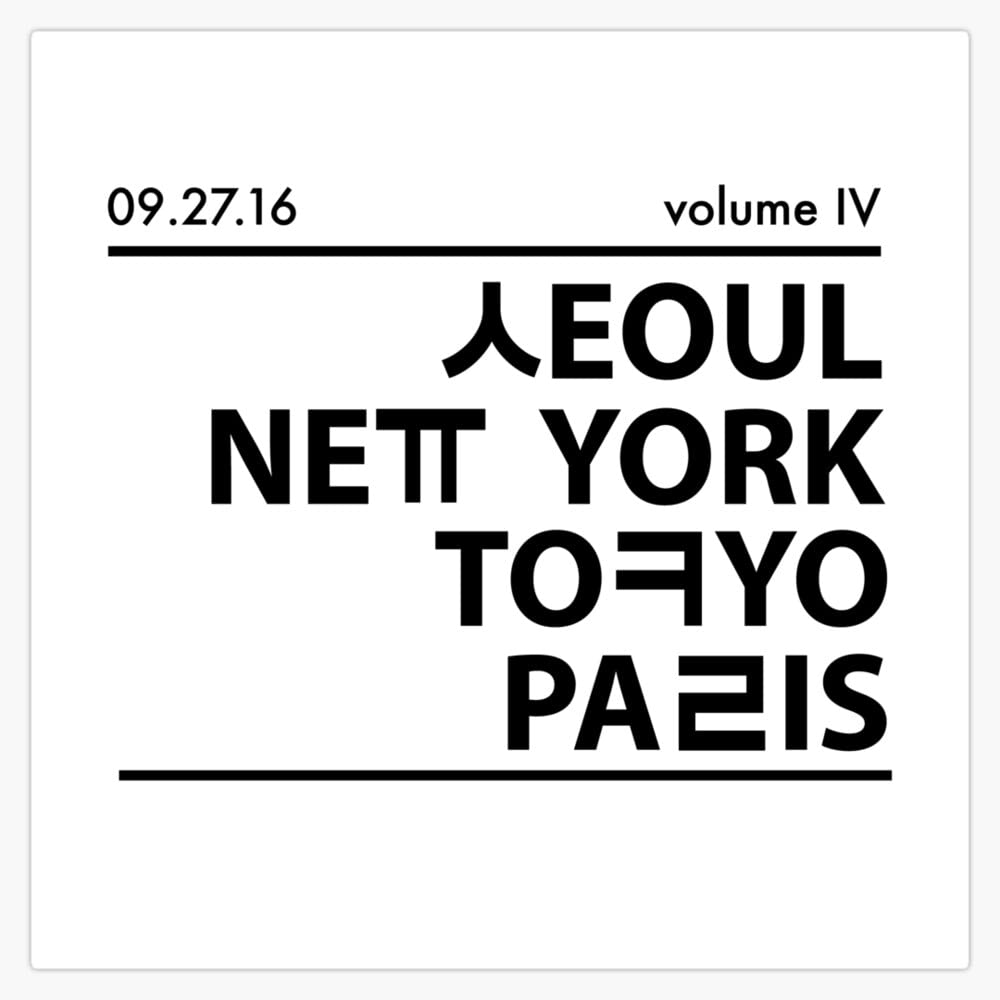 Premium Seoul, New York, Tokyo, Paris Vinyl Bumper Stickers - 5 Inch, 6 Mil Thick - Waterproof Decals for Cars, Laptops, Notebooks & Travel Accessories