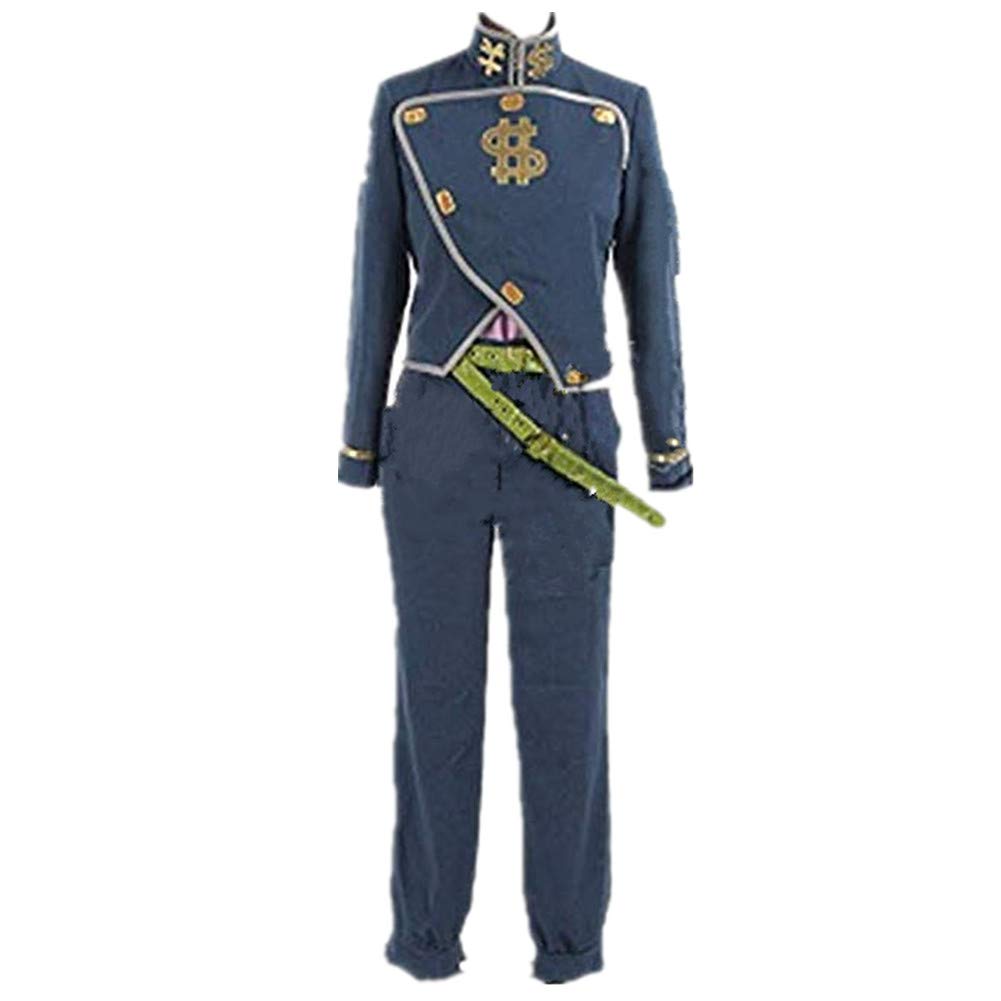 EChunchan Bizarre Adventure Okuyasu Nijimura Cosplay Costume - Anime Halloween Christmas Party Outfit for Cosplay Events & Comic Conventions